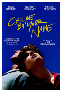 Póster Call me by your name edición en español