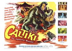Póster Caltiki el monstruo inmortal