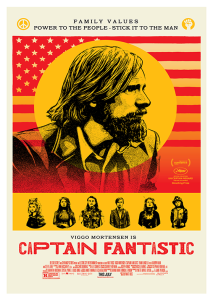 Póster Captain fantastic 2016