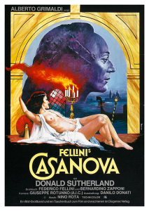 Póster Casanova edición alemana
