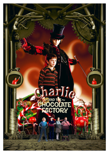 Póster Charlie y la fábrica de chocolate