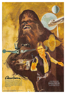 Póster Chewbacca Coca Cola
