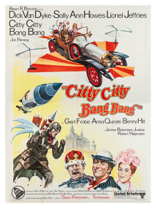 Póster Chitty Chitty Bang Bang edición italiana