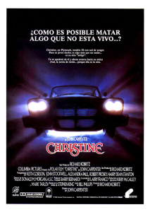 Póster Christine edición española