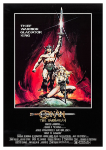 Póster Conan, el bárbaro
