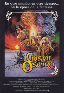 Póster Cristal oscuro, edición 1982