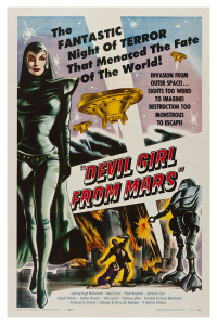 Póster Devil Girl from Mars
