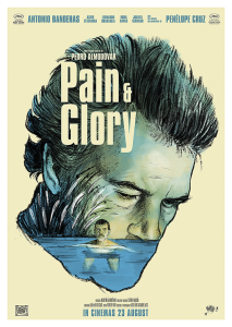 Póster Dolor y gloria edición en inglés