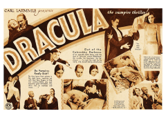 Póster Drácula de Tod Browning