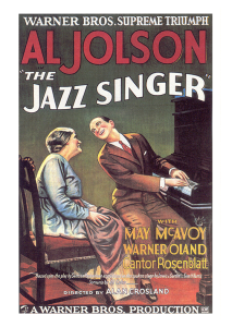 Póster El cantor de Jazz