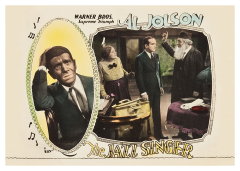 Póster El cantor de Jazz, Al Jolson