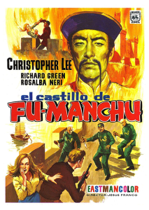 Póster El castillo de Fu Manchú