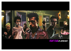Póster El club de la lucha, Justin Reed