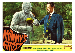Póster El fantasma de la momia, Lon Chaney Jr.
