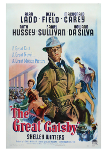 Póster El gran Gatsby, 1949