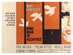Póster El hombre de Alcatraz