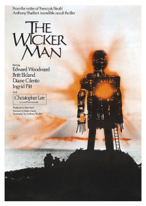 Póster El hombre de Mimbre