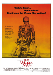 Póster El hombre de Mimbre, 1973