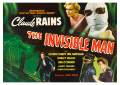 Póster El hombre invisible, 1933