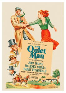 Póster El hombre tranquilo, 1952