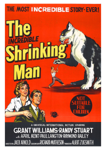 Póster El increíble hombre menguante, 1957