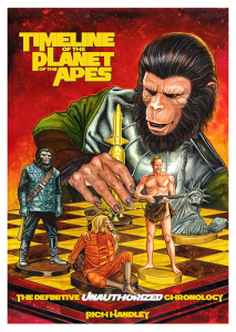 Póster El planeta de los simios, cronología