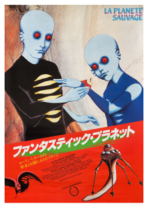 Póster El planeta salvaje, edición japonesa