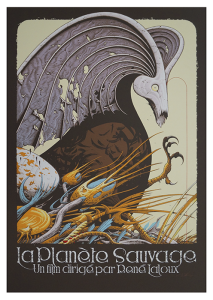 Póster El planeta salvaje, René Laloux