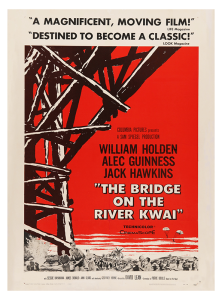 Póster El puente sobre el río Kwai