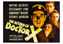 Póster El regreso del Doctor X