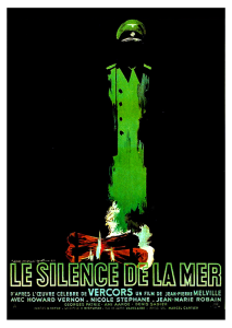 Póster El silencio del mar