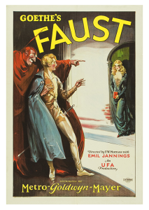 Póster Fausto, 1926