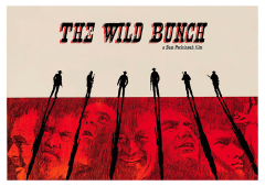 Póster Grupo salvaje, Sam Peckinpah