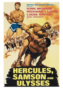 Póster Hércules contra Sansón