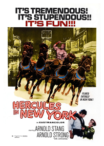 Póster Hércules en Nueva York, 1969