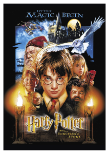 Póster Harry Potter y la piedra filosofal