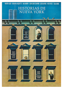Póster Historias de Nueva York