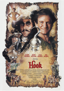 Póster Hook, El capitán Garfio