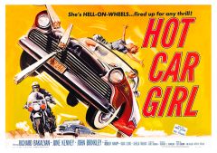 Póster Hot Car Girl