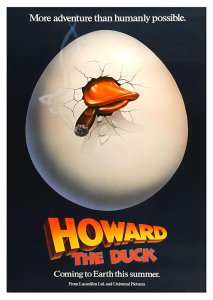 Póster Howard, un nuevo héroe preestreno