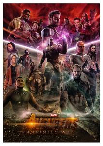 Póster Vengadores: Infinity War, 2018