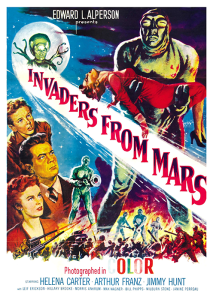 Póster Invasores de Marte