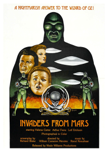 Póster Invasores de Marte, 1953