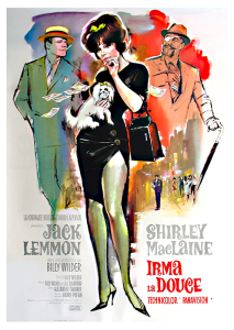 Póster Irma la dulce, edición francesa