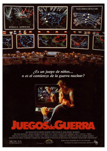 Póster Juegos de guerra, edición española