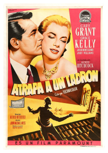 Póster Atrapa a un ladrón cartel español