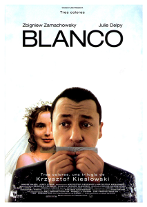 Póster Tres colores: Blanco