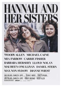 Póster Hannah y sus hermanas 