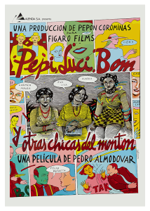 Póster Pepi, Luci, Bom y otras chicas del montón, gran formato