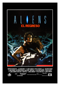 Póster Aliens el Regreso edición española